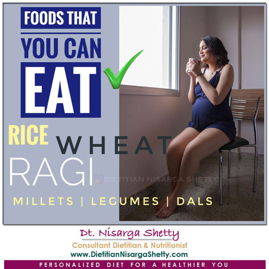 Pregnant lady drinking coffee