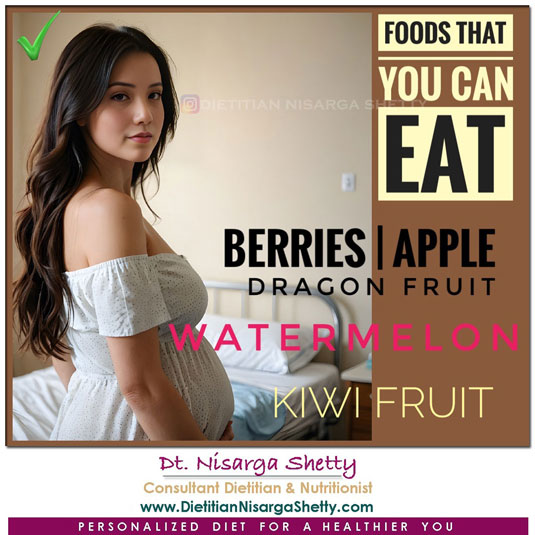 Pregnant lady with white gown